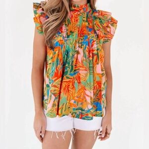 J. Marie Paloma Pleated Top